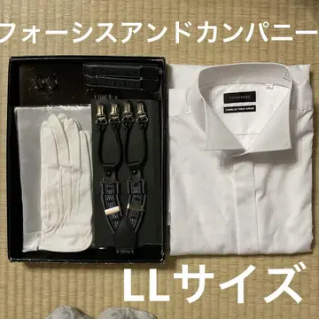 가격 인하! 포씨스앤컴퍼니 신랑 세트! 셔츠 LL 사이즈 웨딩