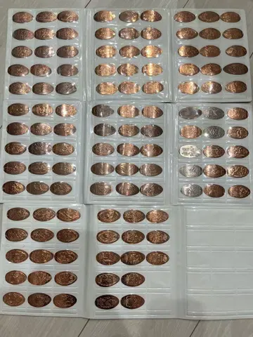 디즈니 수베니어 코인 수베니어 메달 2007년 118개