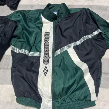 UMBRO 90S 나일론 자켓 다크 그린