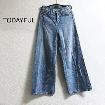 TODAYFUL 투데이풀 와이드 데님 라이트 블루