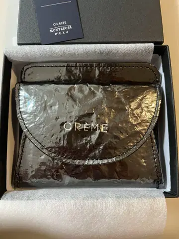 muku+CREME/무쿠 퓨레 렘 미니 지갑 코인 카드 케이스