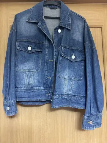 데님 자켓 데님 블루