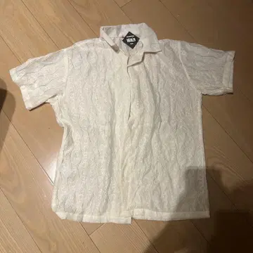 WAD 반팔 셔츠 아이보리 XL