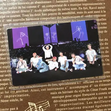 BTS LOVE YOURSELF SEOUL blu-ray 트레이딩 카드