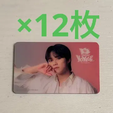 오하시 카즈야 BON BON VOYAGE 클리어 솔로 카드 12장 세트