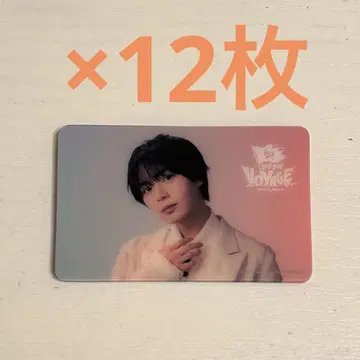 오니시 류세이 BON BON VOYAGE 클리어 솔로 카드 12장 세트
