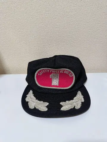vintage 캡 블랙