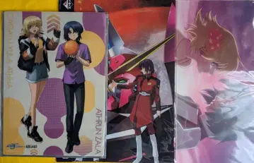 건담 SEED 제일복권 비주얼 매트 라운드원 특전 포스터