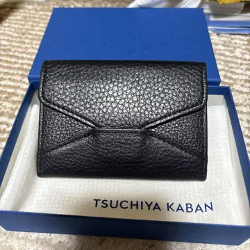 츠치야 가방 클라르테 엔벨로프 카드 케이스 블랙