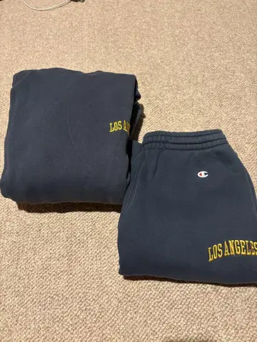 Champion LOS ANGELES 셋업 L 사이즈 네이비