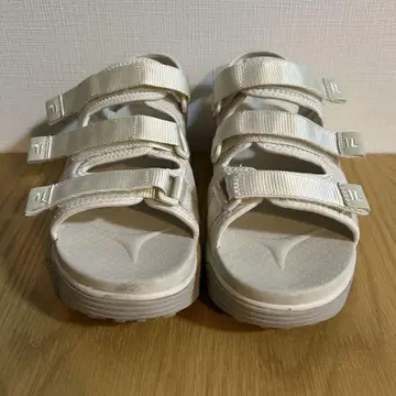 FILA x BEFIRST 콜라보 샌들 베이지