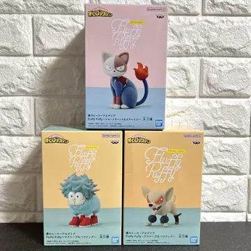 히로아카 FluffyPuffy 플러피퍼피 피규어 3체 세트