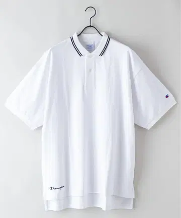 Champion 화이트 피케 셔츠 골프 미사용 새상품
