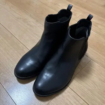 글로벌 워크 블랙 사이드 고어 레인부츠 L 사이즈