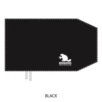 SUPER BEAVER 친구회 북커버 블랙