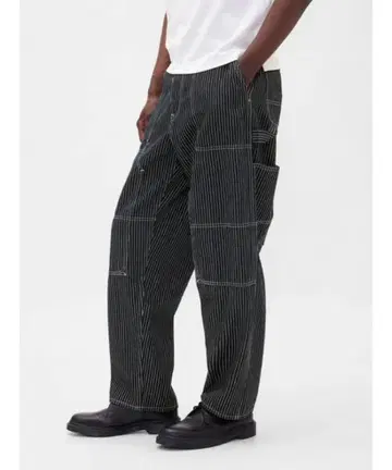 GAP 카펜터 데님 배기 팬츠 36W 32L