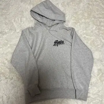 MOBB 그레이 후드 부착 후드티
