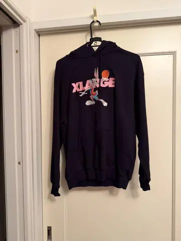 XLARGE 다크 네이비 후드티 S