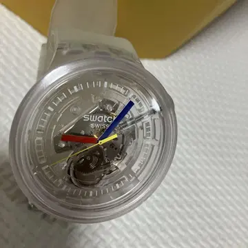 Swatch 클리어 손목시계