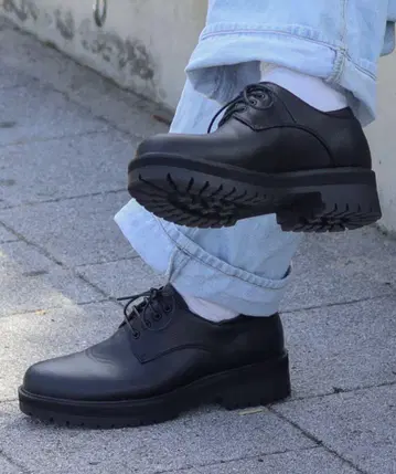 Dedes +5.5cm 볼륨 밑창 플레인 토 슈즈