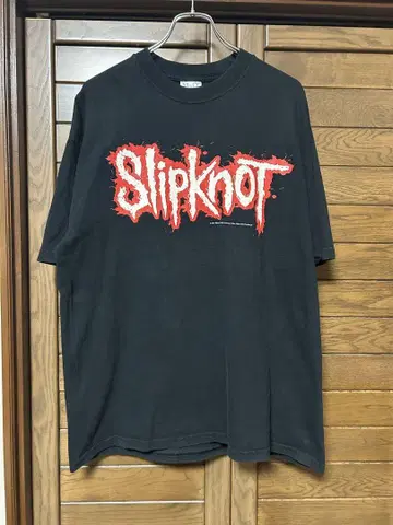초레어 2001년제 SlipKnot maggot crown 티셔츠