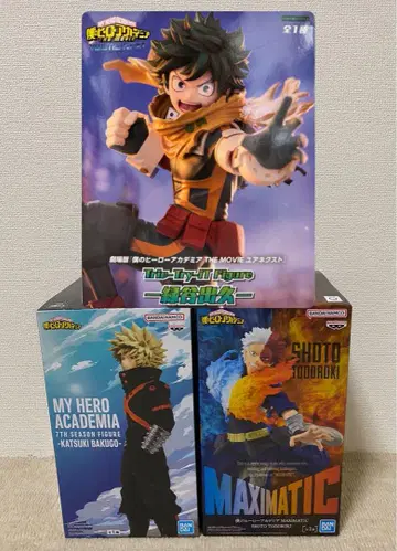 히로아카 피규어 미도리야 이즈쿠&바쿠고 카츠키&토도로키 쇼토 3개 세트