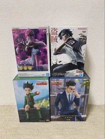 HUNTER x HUNTER 피규어 묶음 판매 4개 세트