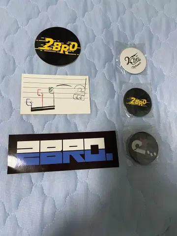 2bro 스티커 & 캔뱃지