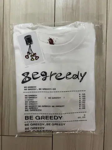 8egreedy 영수증 T 새상품 사이즈 s
