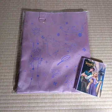 디즈니 HAPPY 복권 라푼젤 엽서북 토트백