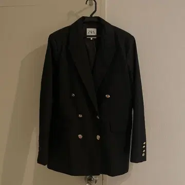 더블 브레스트 자켓 오버 사이즈