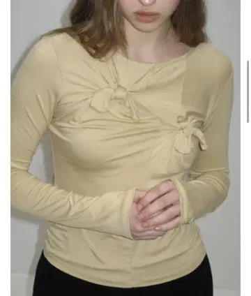 Expired Girl 그레이 긴팔 T셔츠 musinsa