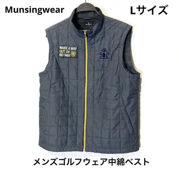Munsingwear 남성용 골프웨어 충전솜 베스트 L 사이즈