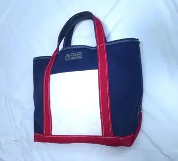 USA L.L.Bean 지퍼 토트백 트리콜로르 엘엘빈