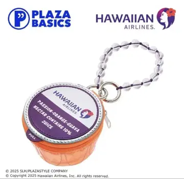 HAWAIIAN AIRLINES 하와이안항공 참 파우치 POG 주스