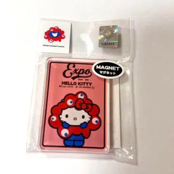 오사카 엑스포 헬로키티 미야쿠미야쿠 산리오 아크릴 마그넷