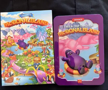 맥도날드랜드 McDonaldland 해피밀 캔 그리머스