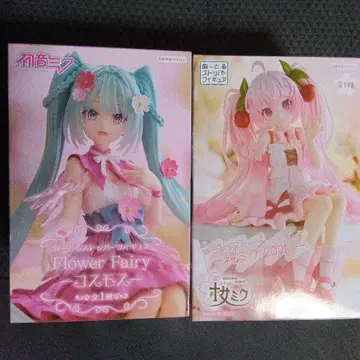 벚꽃 미쿠 2025 & Flower Fairy 코스모스 피규어 세트