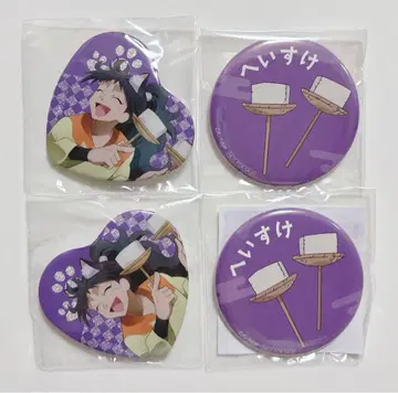 닌타마 란타로 쿠쿠치  난자타운 하트 캔뱃지 컬렉션