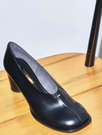 LE TALON GRISE 6cm 오블리크 하이 펌프스