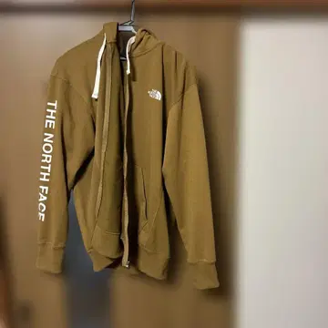 THE NORTH FACE 브라운 풀 집업 후드티 L