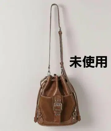 미사용 지나시스 앤티크 복조리 BAG 브라운 숄더백