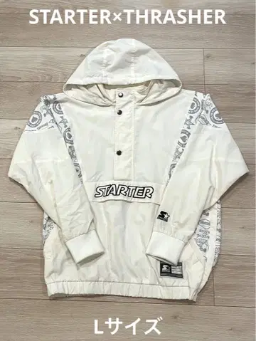 STARTER x THRASHER 콜라보 나일론 자켓