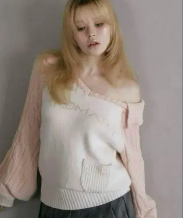 andmary marie knit tops pink