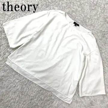 띠어리 오버 블라우스 화이트 S B514