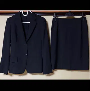 [배송비 포함] AOKI LES MUES 취업 정장 스커트 일본제 블랙