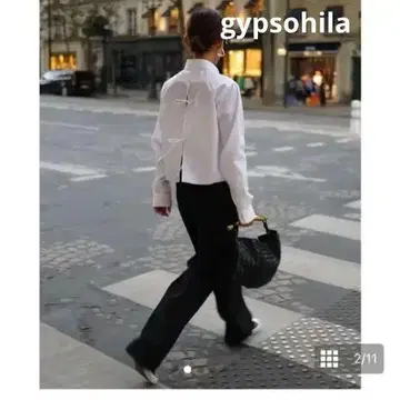 집소피아 백리본 블라우스 미사용에 가까운 새상품급