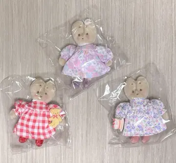 산리오 마론크림 시크릿 마스코트 브로치 3개