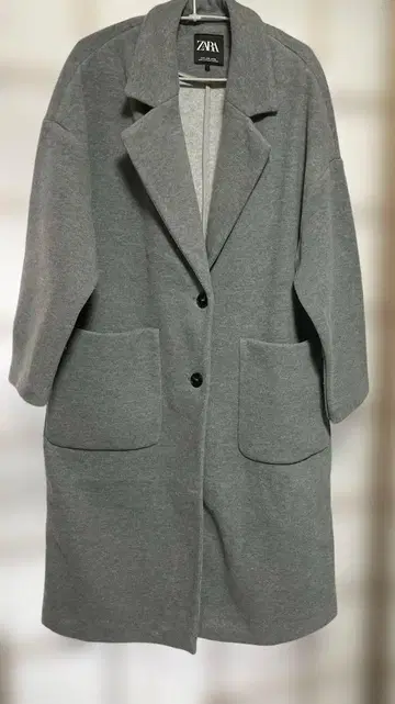 ZARA 그레이 롱 코트