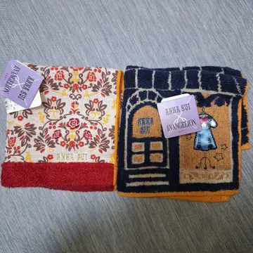 ANNA SUI 에반게리온 타월 2장 세트